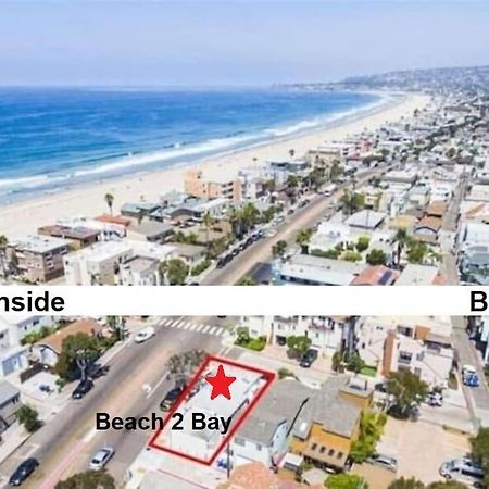 Beach-2-Bay 2Br - In The Heart Of Mission Beach San Diego Dış mekan fotoğraf
